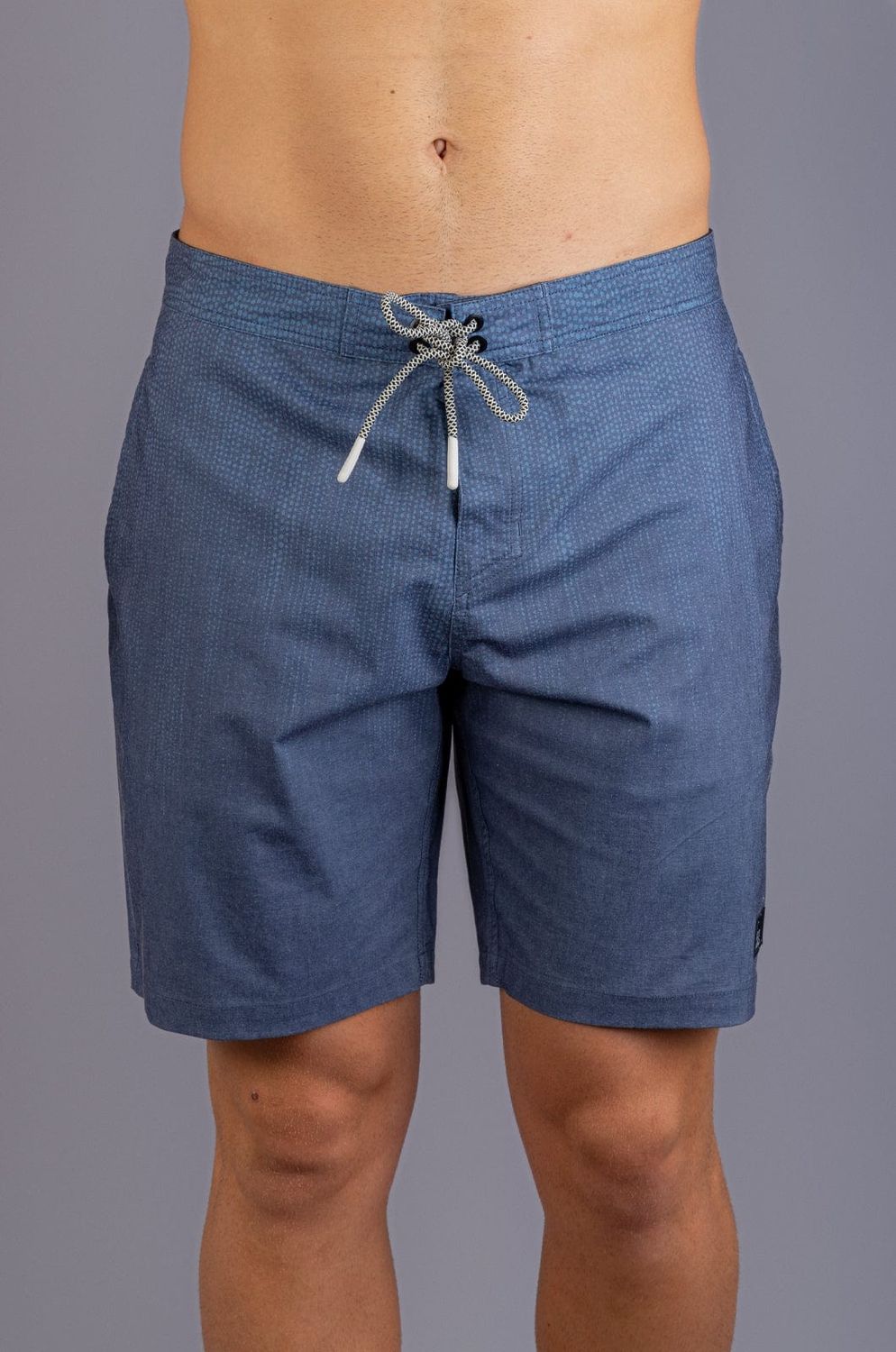 Lizzard Harley - Mens Fixed Boardie, Colour: Navy, Size: 30