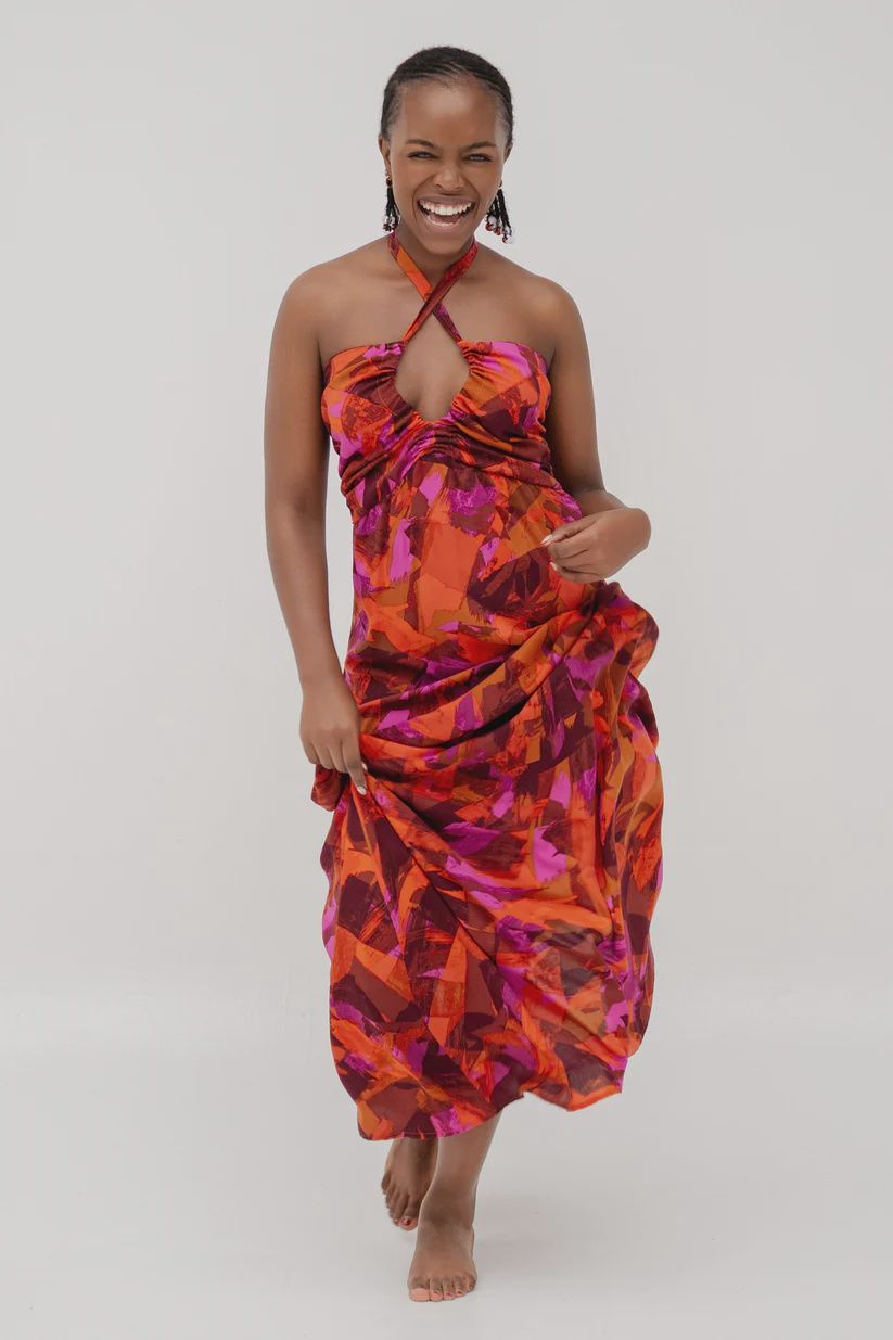 #Sunseed Threads Dreamcatcher Maxi Dress