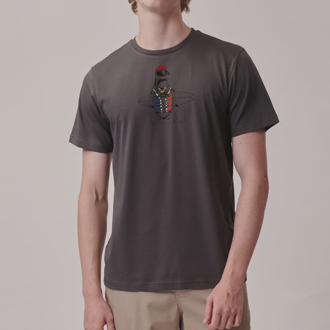 O'Neill Saffa Ralphie Ss Tee, Colour: Asphalt Grey, Size: S