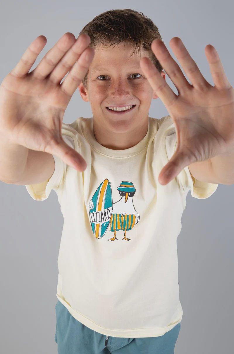 Lizzard Humboldt - Teen Boys S/S Tee, Colour: Anise Flower, Size: 7-8