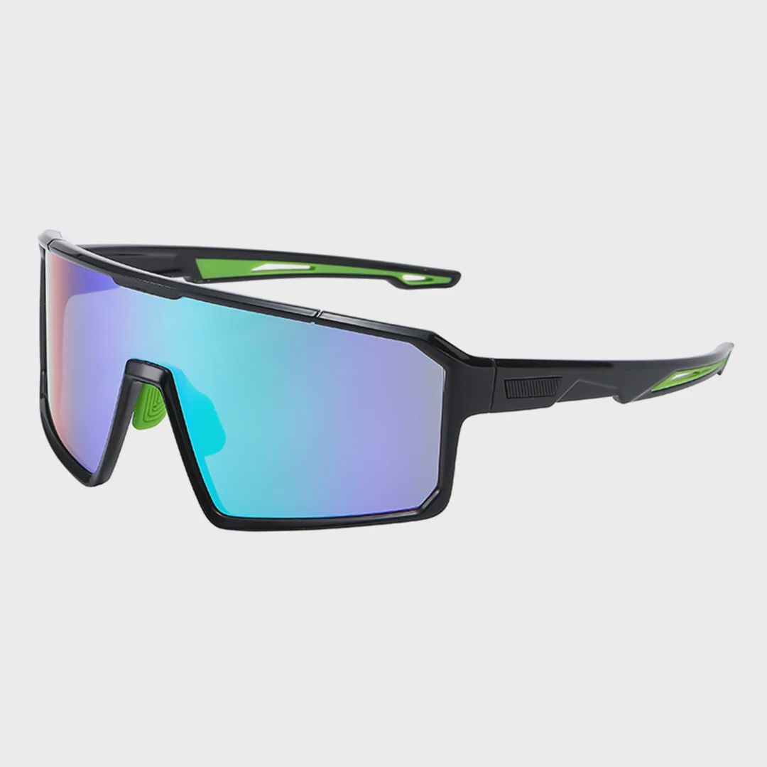 LUNDUN SUNGLASSES 2025.2, Style: BLACK GREEN REVO