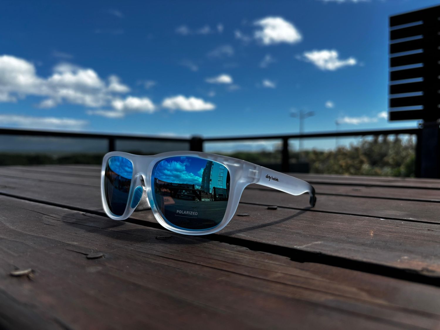 DIRTY HABITS 2025, Model: Matt Crystal ice blue mirror