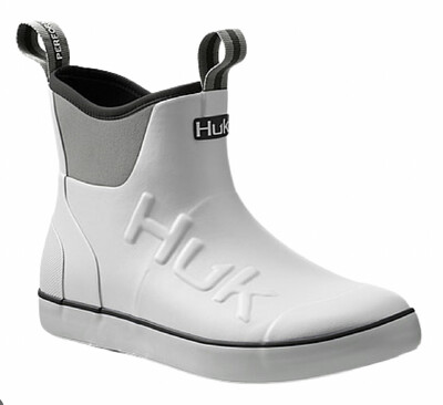 Huk Rogue Wave In White with Logo