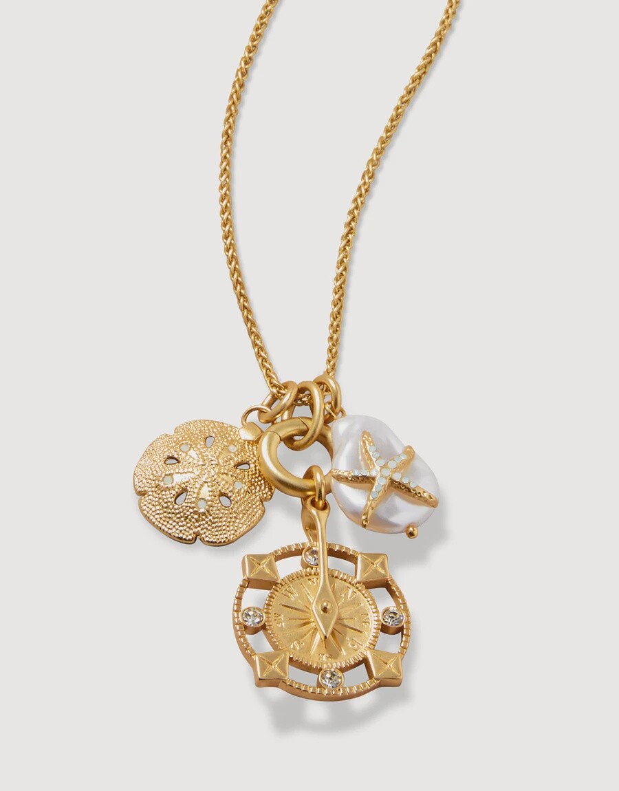 Spartina Set Sail Charm Necklace