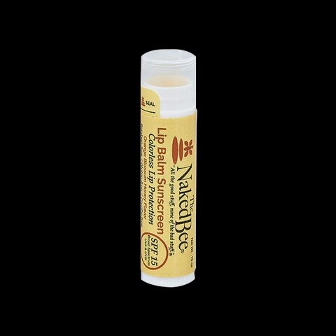 The Naked Bee SPF 15 Lip Balm, Colour: Colorless Lip Protection