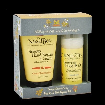 The Naked Bee Orange Blossom Honey Hands &amp; Feet Repair Hit