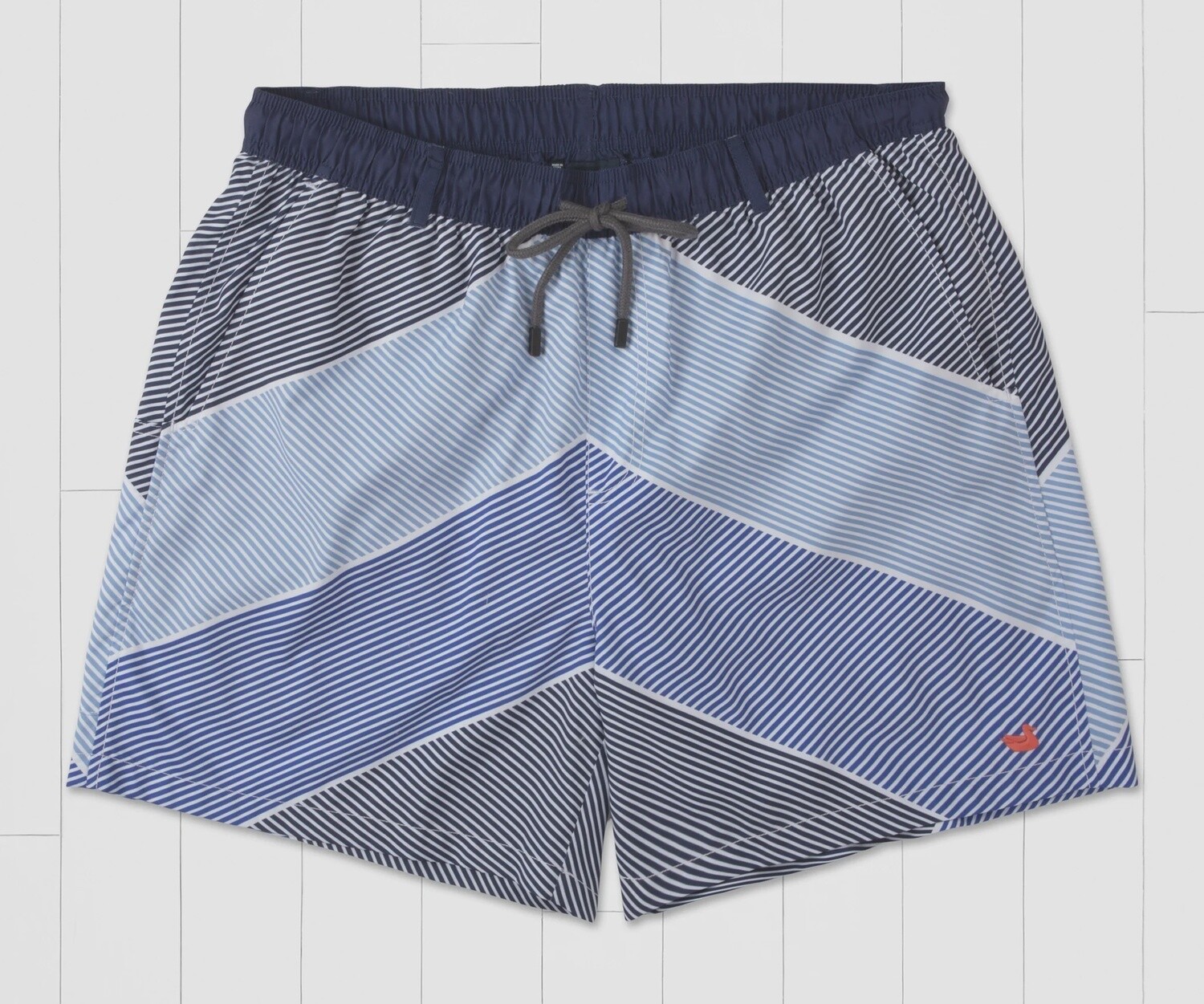 Southern Marsh Dockside Swim Trunk Port Lines