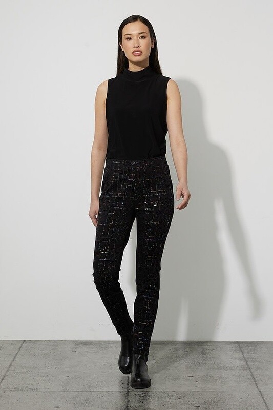 Joseph Ribkoff Abstract Print Pant