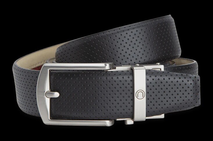 Nexbelt Birdie Matte Black 1 3/8&quot; Strap, Golf Belt
