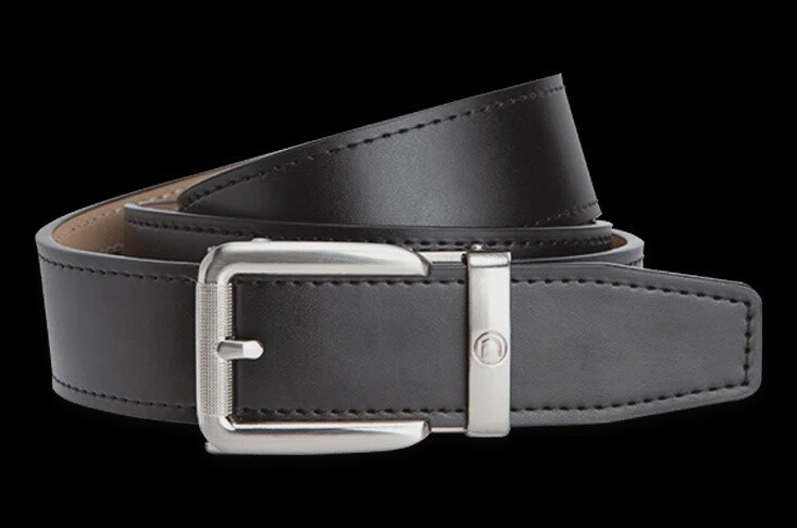Nexbelt Rogue Black 1 3/8&quot; Strap Dress Belt