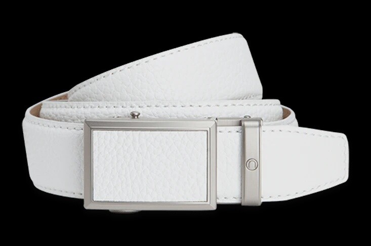 Nexbelt Go-In Shield White Golf Belt