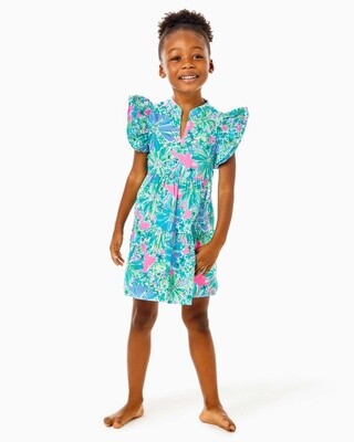 Lilly Pulitzer Girls Mini Aldena Dress