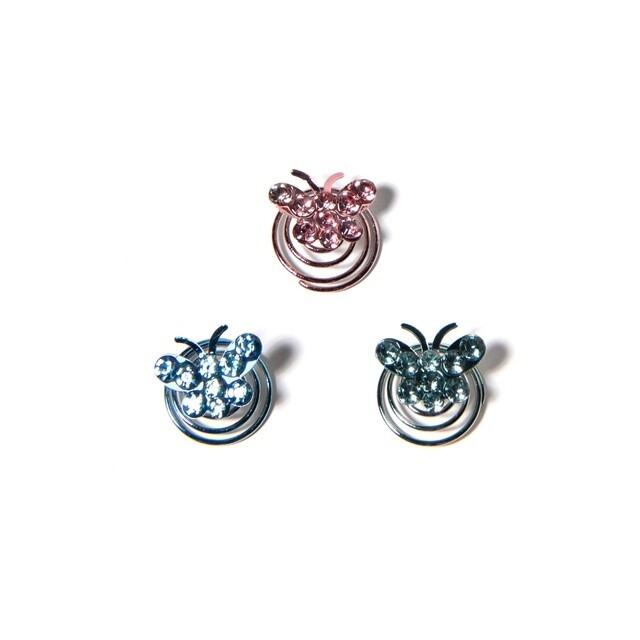 Del Sol Color-Changing Butterfly Hair Swirls