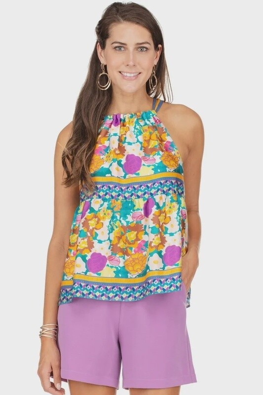Jade Mums Border Shirt
