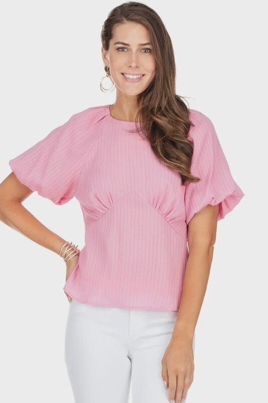 Jade Puff Sleeved Bodice Top