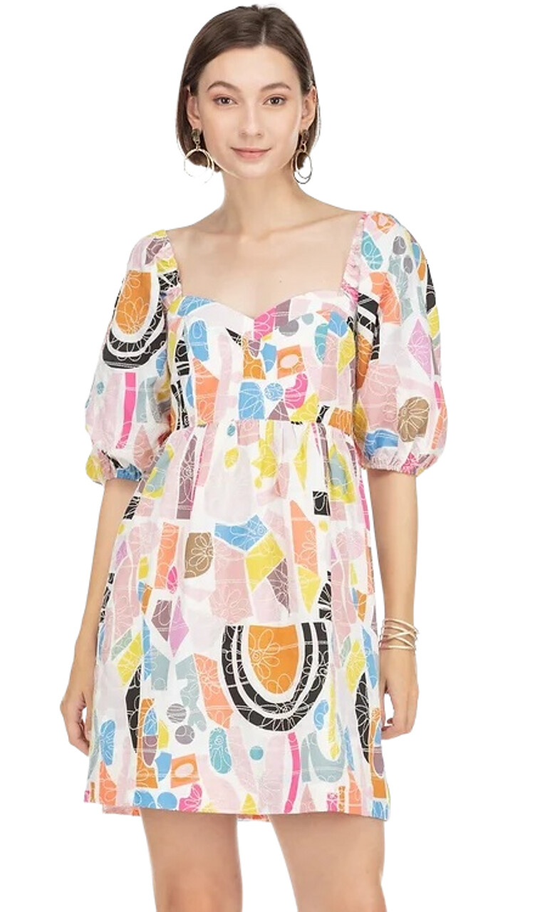 JOY JOY Embroidered GEO