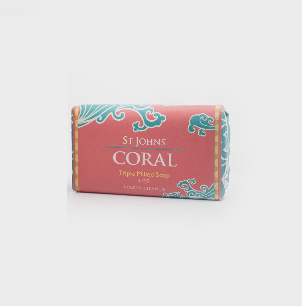 St Johns Coral Bar Soap