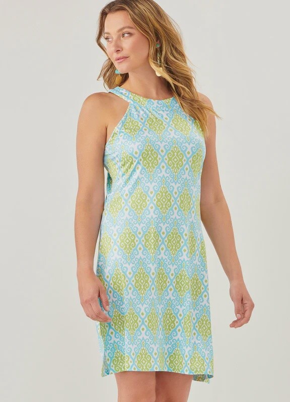 Charlie Paige Westerly Dress, Colour: Blue, Size: Small