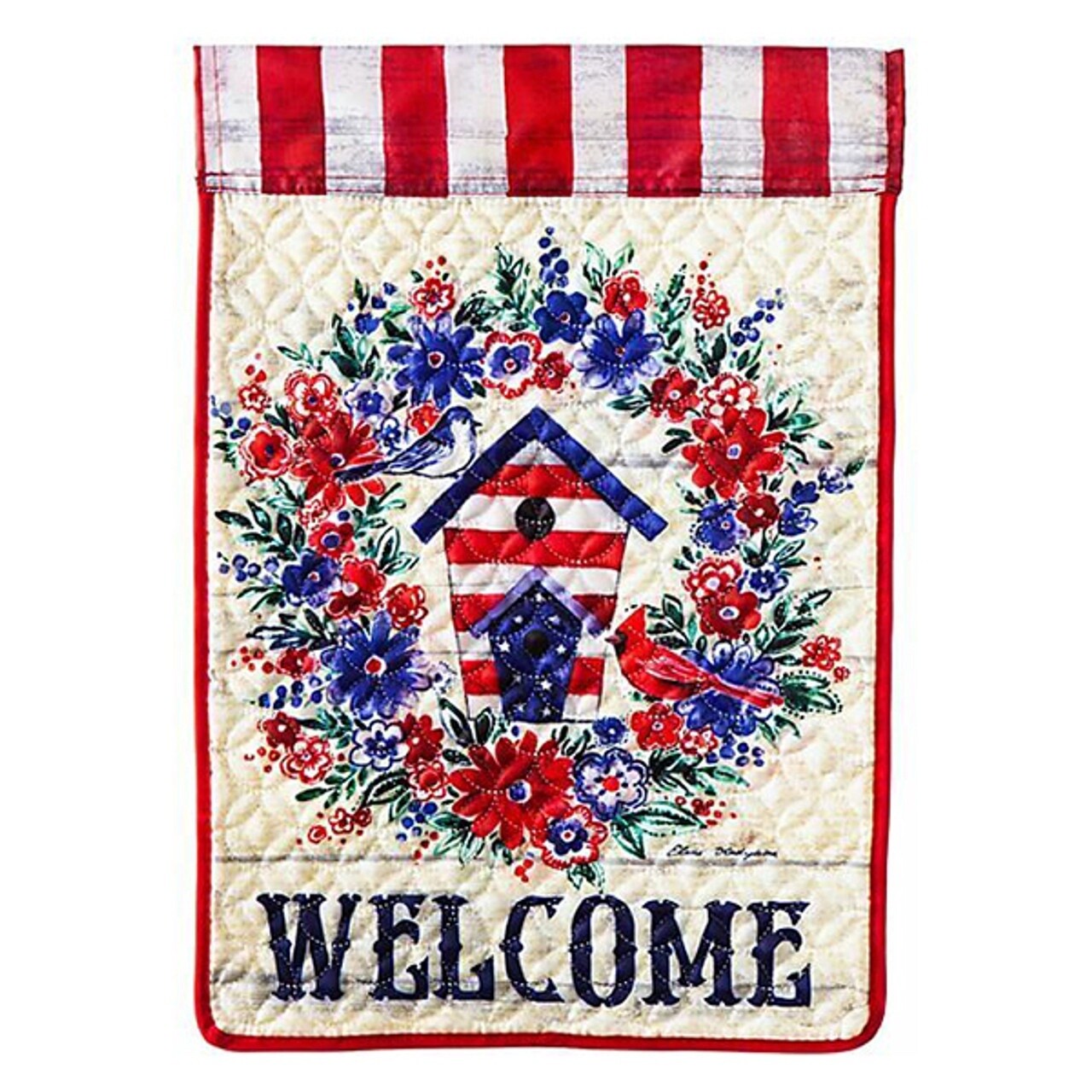 Patriotic Double Sided Garden Flags