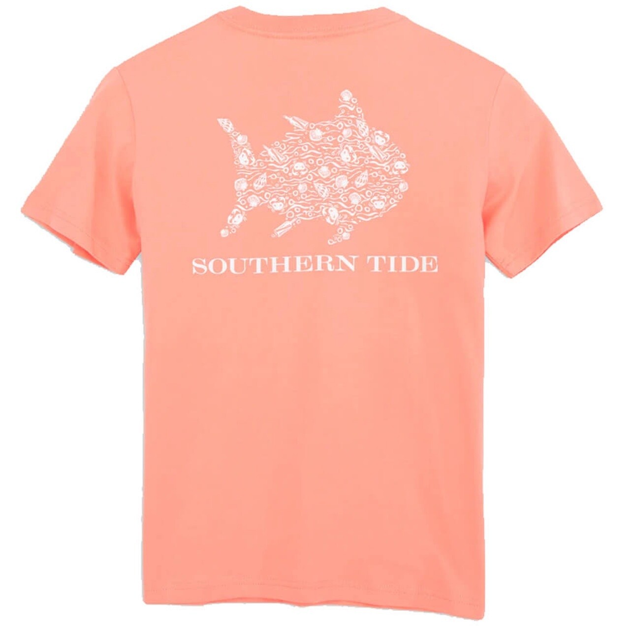 Southern Tide Youth Shells and Crabs Short Sleeve Tee