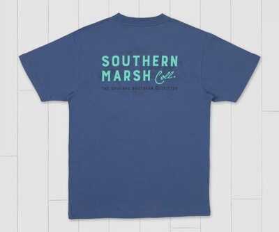 Southern Marsh Youth Topo Logo Tee