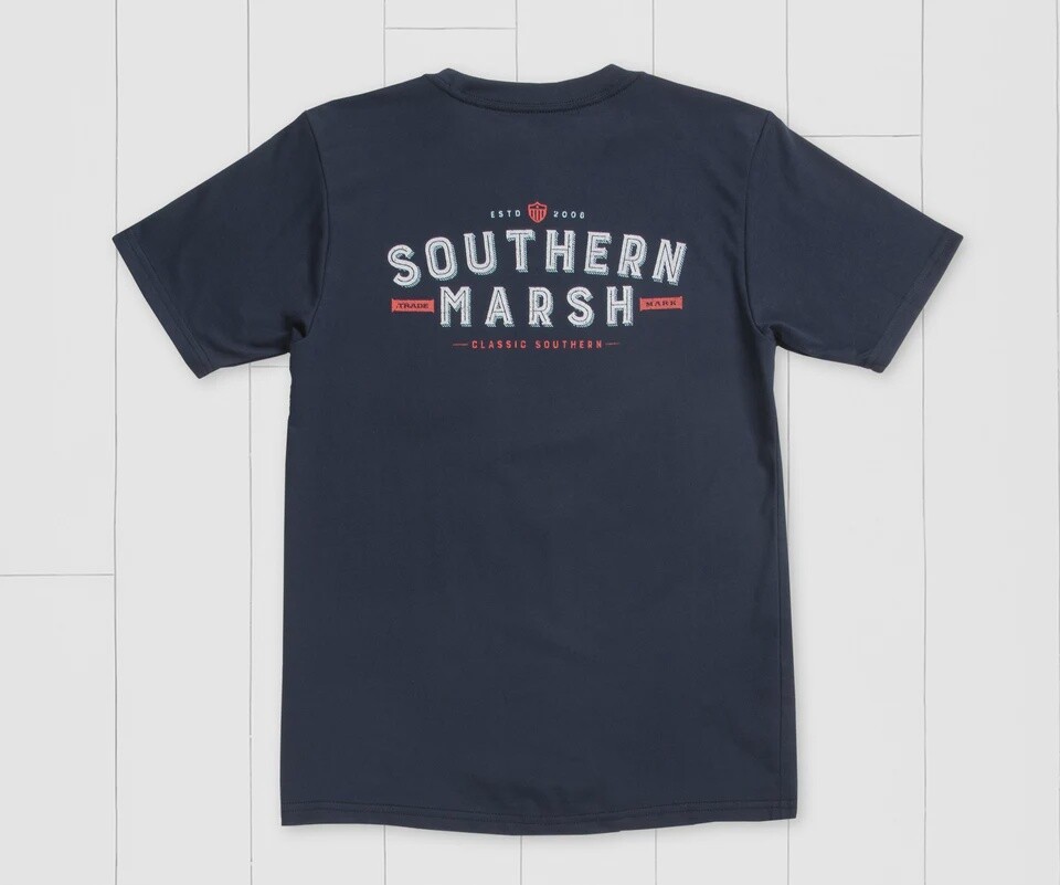 Southern Marsh Youth Branding Collection Tee - Federalist