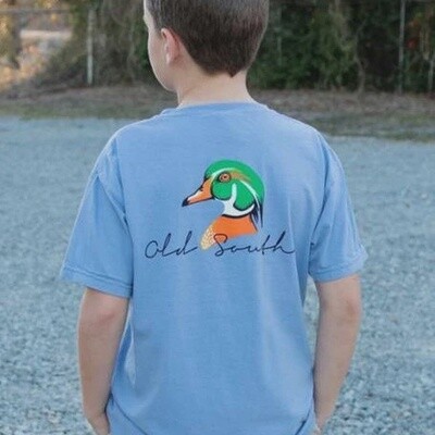 Old South Youth Wood Duck Head Short Sleeve Tee