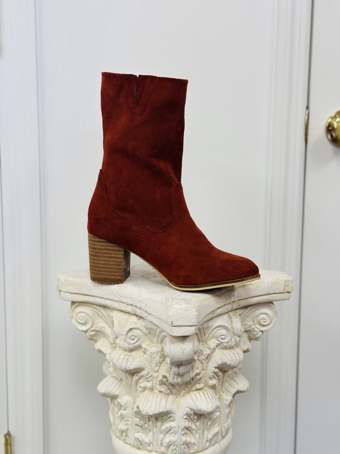 Corkys Hey Girl Wicked Boot, Size: 7, Colour: Rust