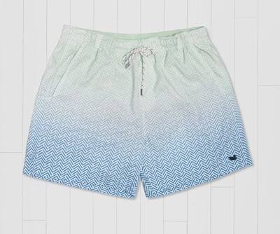 Southern Marsh Youth Dockside Herringbone Fade Swim Trunks