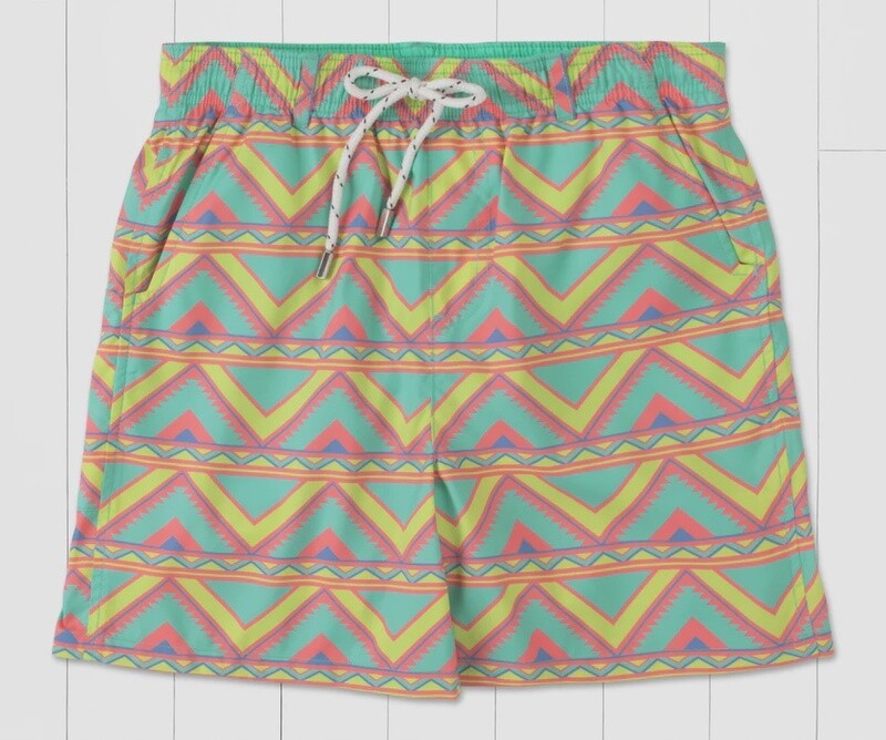 Southern Marsh Dockside Santiago Sunrise Swim Trunk