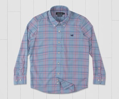 Southern Marsh Youth Caicos Performance Dress Shirt