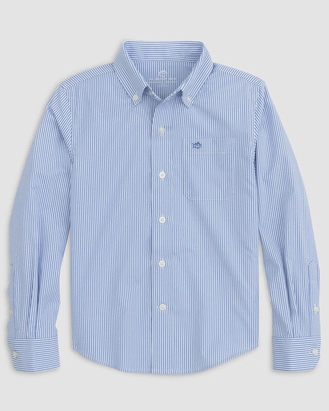 Southern Tide Youth Bengal Stripe Intercoastal Sport Shirt