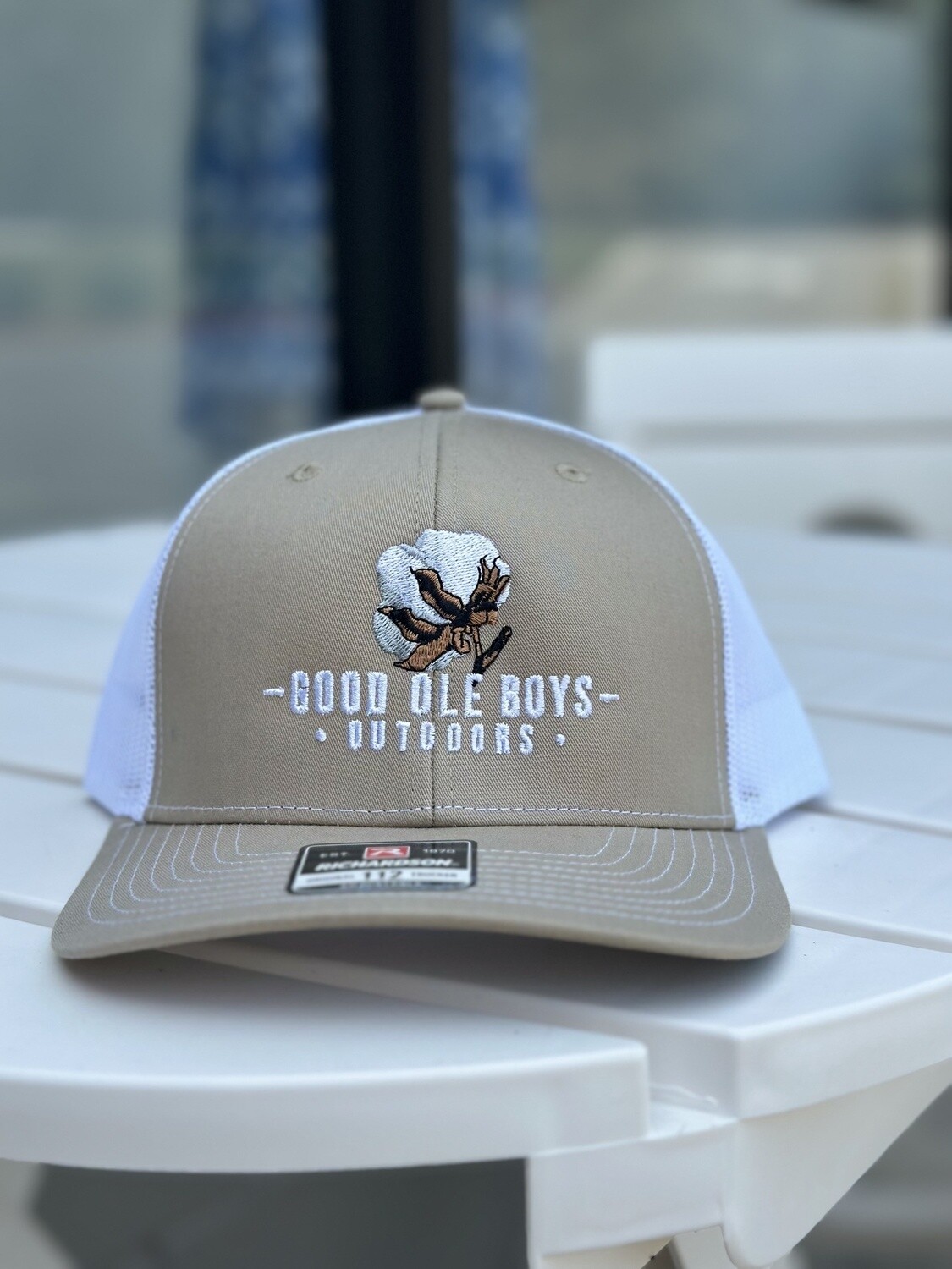 Richardson Good Ole Boys Outdoors Cotton Cap, Colour: Tan