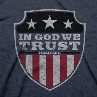 Hold Fast In God We Trust Mens T-Shirt
