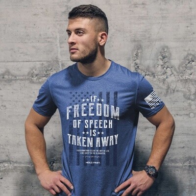 Hold Fast Freedom of Speech Mens T-Shirt