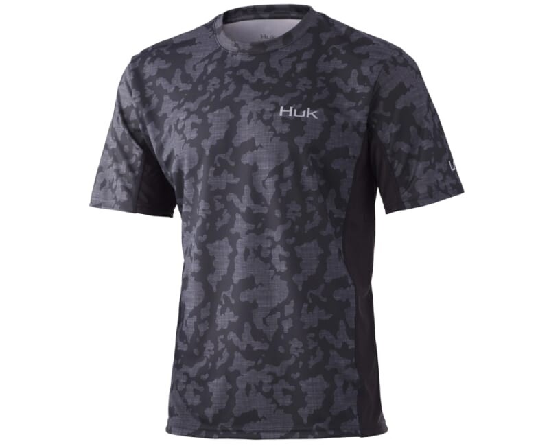 Huk Men&#39;s Icon X Running Lakes Volcanicanic Ash Shirt
