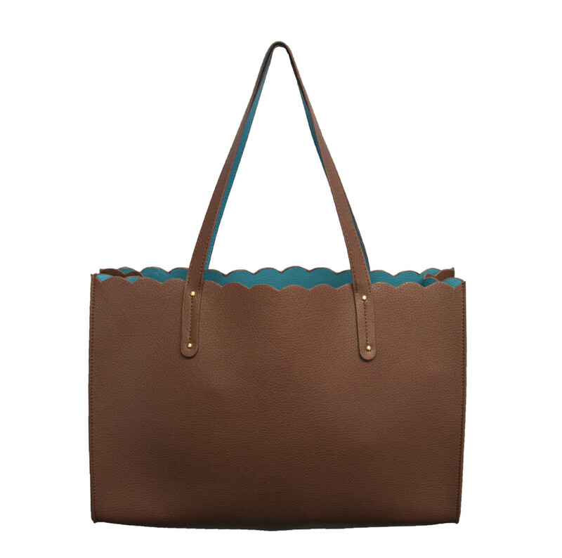 Mainstreet Collection Scallop Handbag