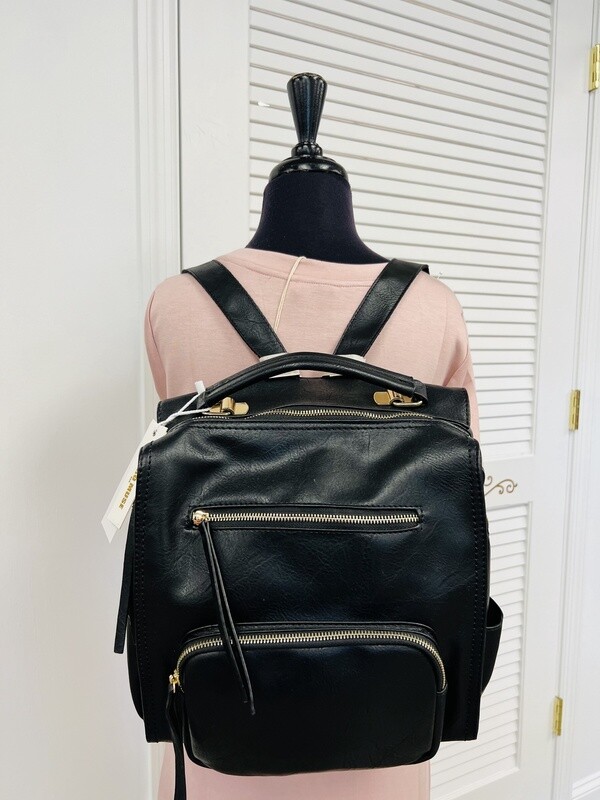 Metro Muse Black Backpack