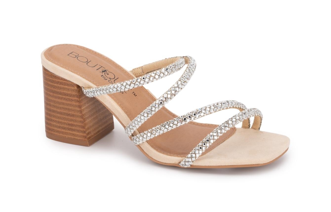 Corkys Hey Girl Clear Jewels Dreamy Heels