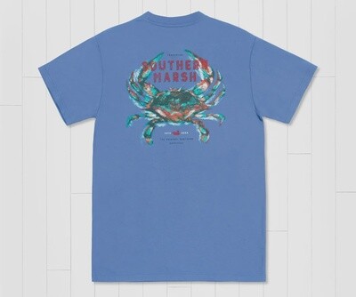 Southern Marsh Men's Impressions- Crab Tee