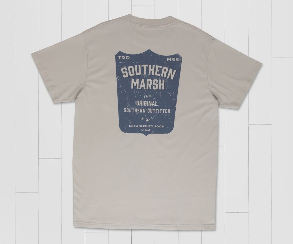 Southern Marsh Men's Posted Lands Tee
