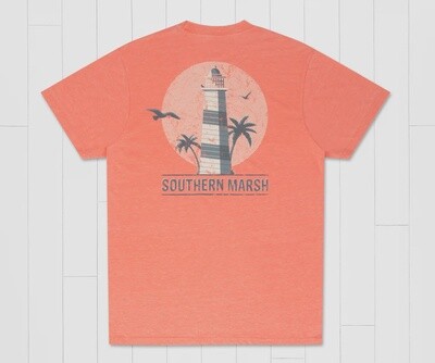 Southern Marsh Men's Seawash Tee - Tropical Tide