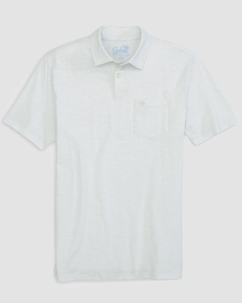 Southern Tide White Sun Farer Polo
