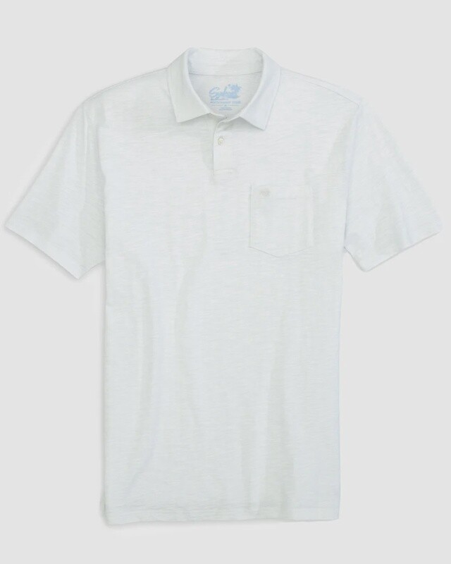 Southern Tide White Sun Farer Polo