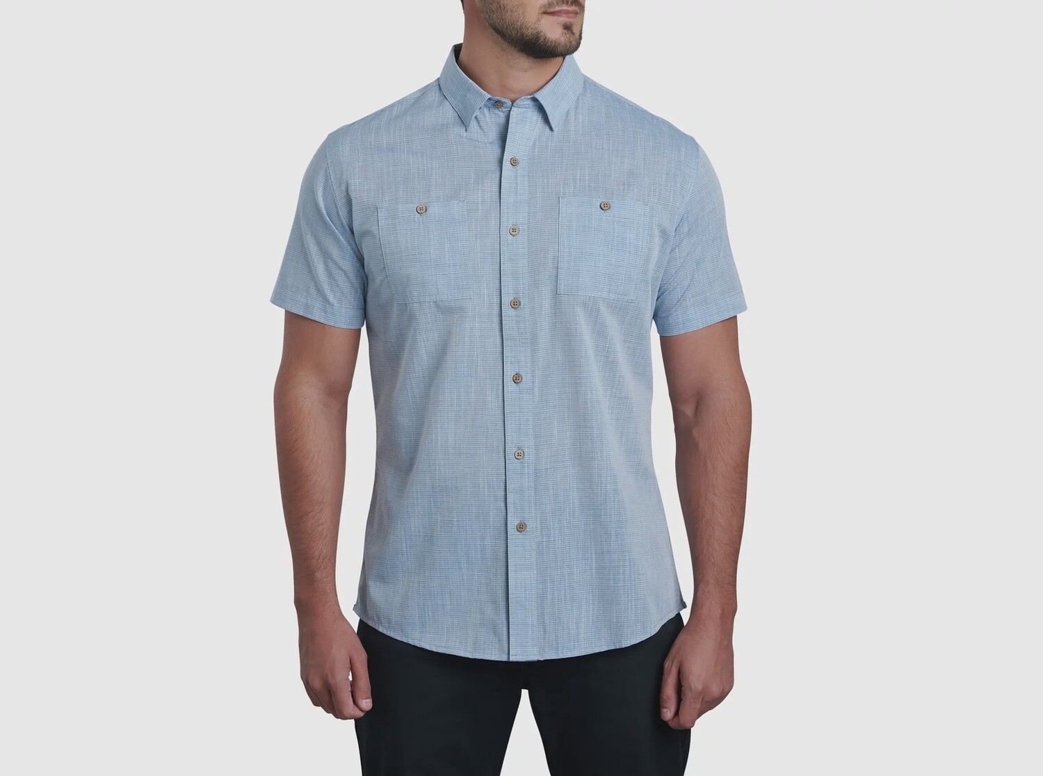 Kuhl Men&#39;s Karib Stripe Short Sleeve Shirt