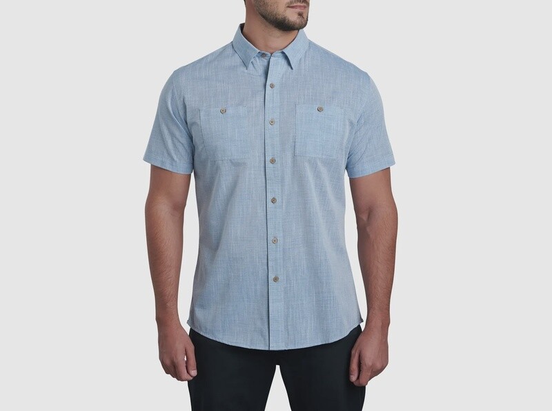 Kuhl Men&#39;s Karib Stripe Short Sleeve Shirt