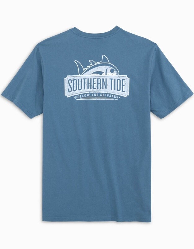 Southern Tide Men&#39;s Follow the Skipjack Tee