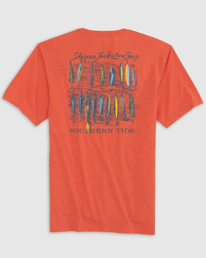 Southern Tide Men&#39;s Skipper Jack’s Lure Shop T-shirt