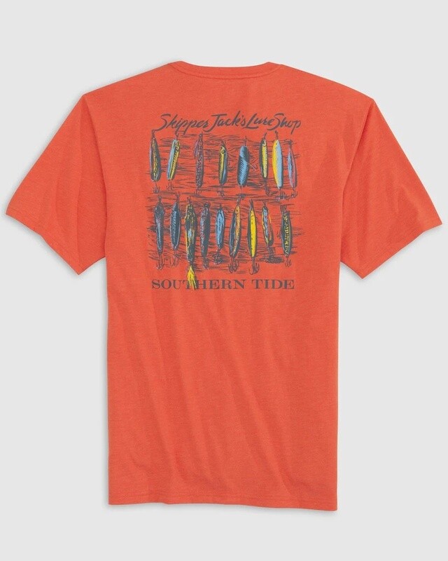 Southern Tide Men&#39;s Skipper Jack’s Lure Shop T-shirt