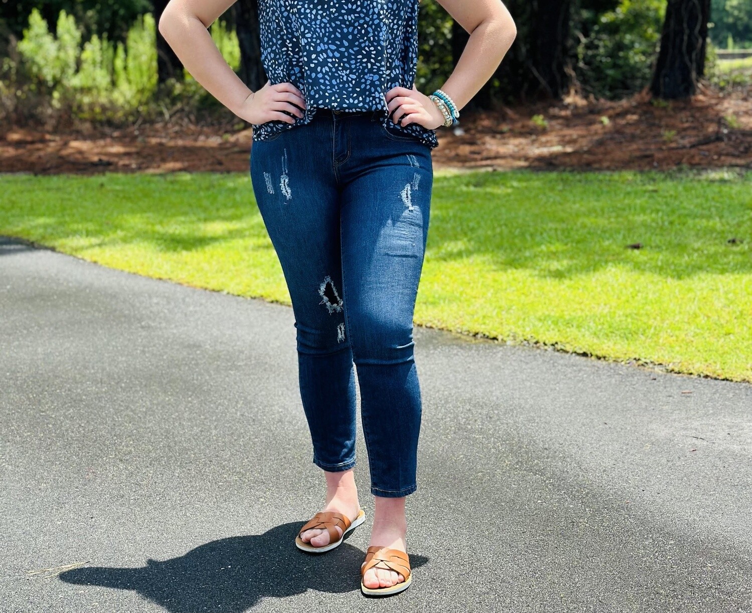 Skye&#39;s the Limit Essentials Boyfriend Jean - Indigo